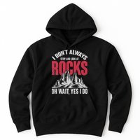 Funny Geologist Gift Professor Rock Collector Geology Hoodie