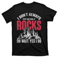 Funny Geologist Gift Professor Rock Collector Geology T-Shirt