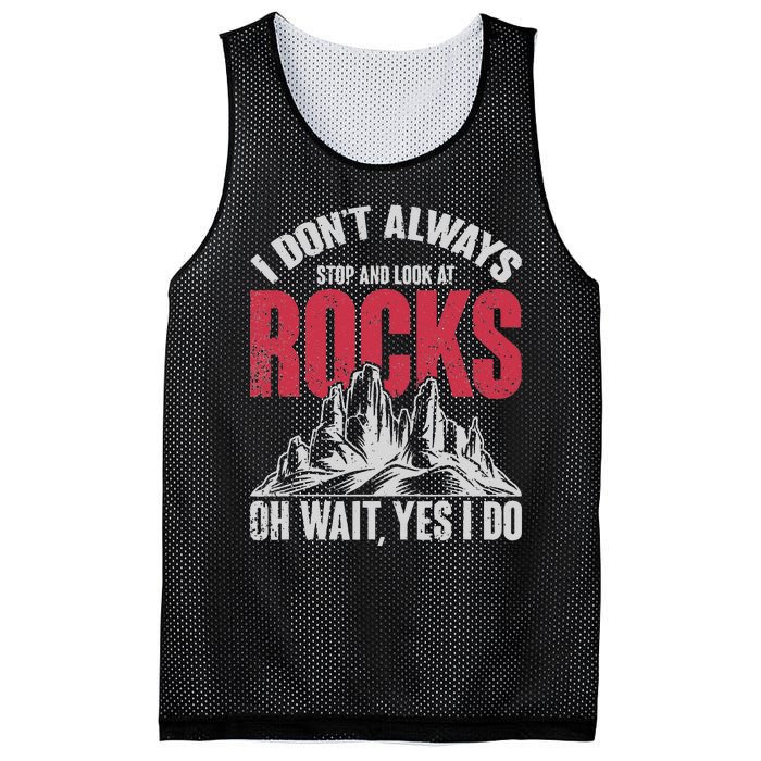 Funny Geologist Gift Professor Rock Collector Geology Mesh Reversible Basketball Jersey Tank