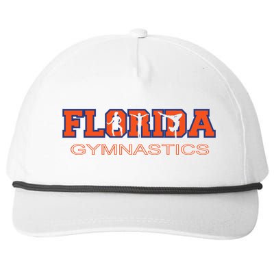 Florida Gymnastics Girl Tumbling Gear Gymnast Aerobic Dance Snapback Five-Panel Rope Hat