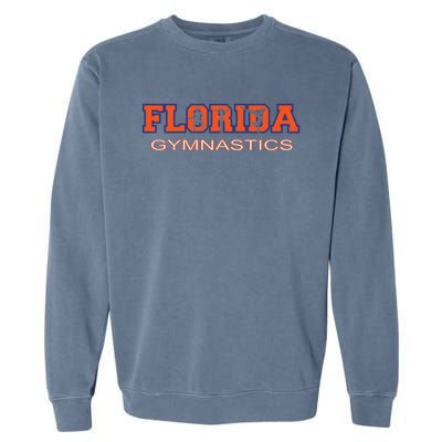 Florida Gymnastics Girl Tumbling Gear Gymnast Aerobic Dance Garment-Dyed Sweatshirt