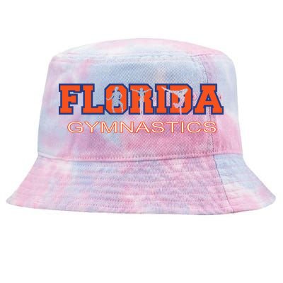 Florida Gymnastics Girl Tumbling Gear Gymnast Aerobic Dance Tie-Dyed Bucket Hat