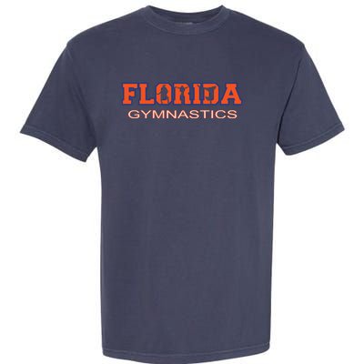 Florida Gymnastics Girl Tumbling Gear Gymnast Aerobic Dance Garment-Dyed Heavyweight T-Shirt