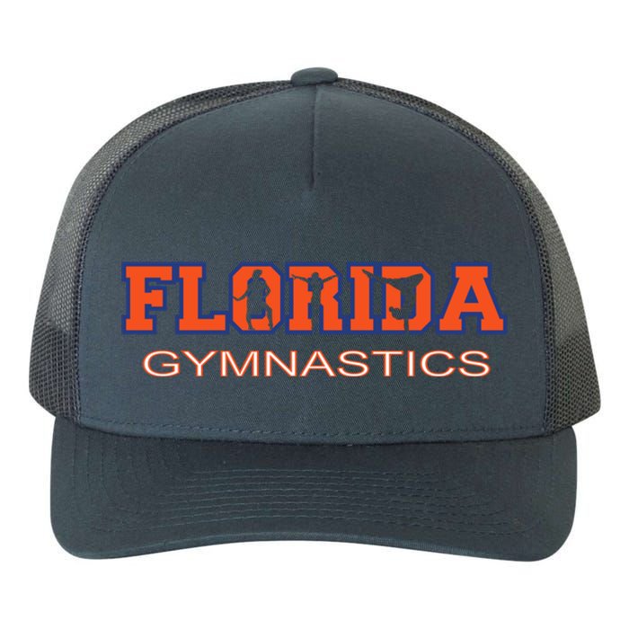 Florida Gymnastics Girl Tumbling Gear Gymnast Aerobic Dance Yupoong Adult 5-Panel Trucker Hat