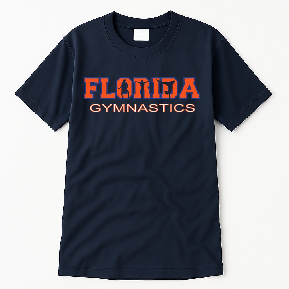 Florida Gymnastics Girl Tumbling Gear Gymnast Aerobic Dance Tall T-Shirt