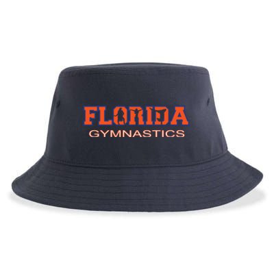 Florida Gymnastics Girl Tumbling Gear Gymnast Aerobic Dance Sustainable Bucket Hat