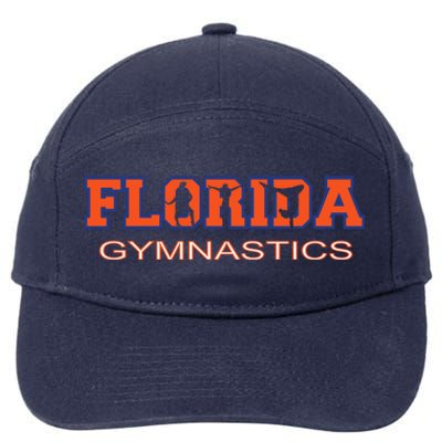 Florida Gymnastics Girl Tumbling Gear Gymnast Aerobic Dance 7-Panel Snapback Hat