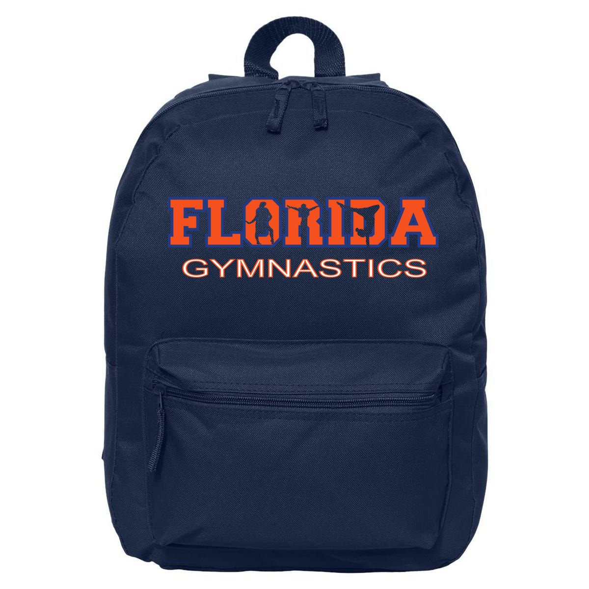 Florida Gymnastics Girl Tumbling Gear Gymnast Aerobic Dance 16 in Basic Backpack