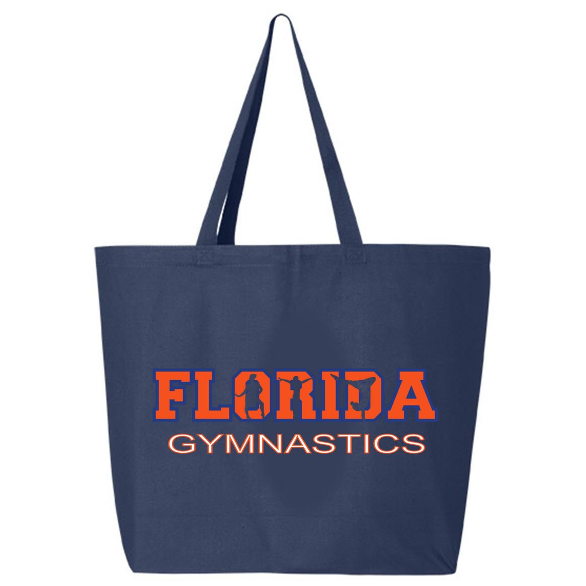 Florida Gymnastics Girl Tumbling Gear Gymnast Aerobic Dance 25L Jumbo Tote