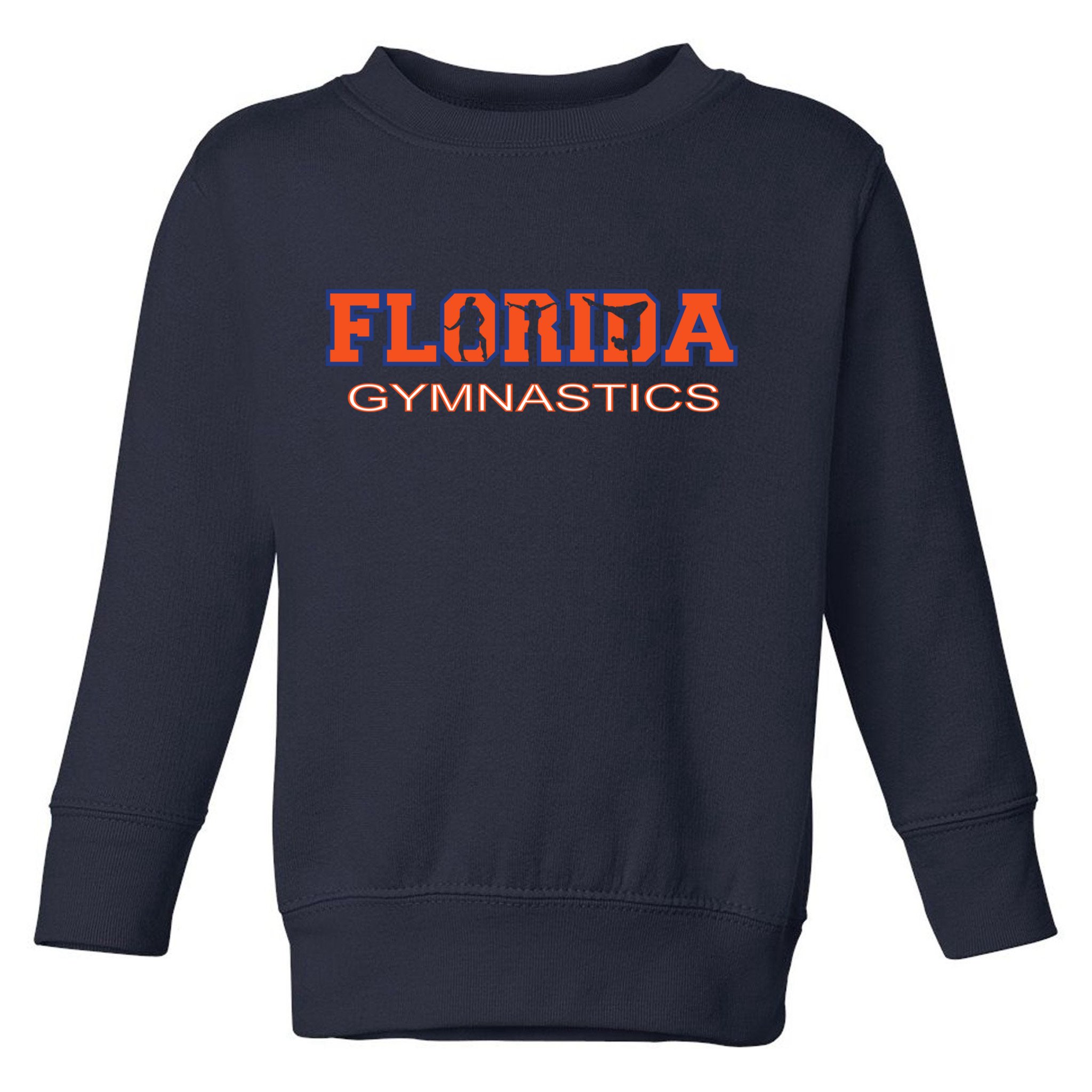 Florida Gymnastics Girl Tumbling Gear Gymnast Aerobic Dance Toddler Sweatshirt
