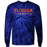 Florida Gymnastics Girl Tumbling Gear Gymnast Aerobic Dance Tie-Dye Long Sleeve Shirt