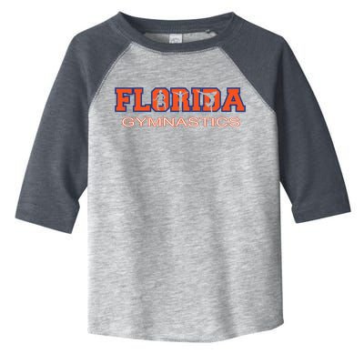 Florida Gymnastics Girl Tumbling Gear Gymnast Aerobic Dance Toddler Fine Jersey T-Shirt