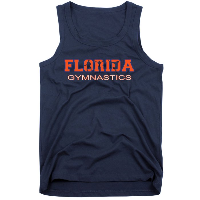 Florida Gymnastics Girl Tumbling Gear Gymnast Aerobic Dance Tank Top