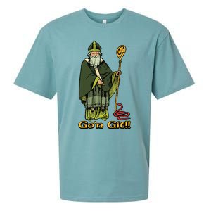 Funny Gon Git St Patrick Sueded Cloud Jersey T-Shirt