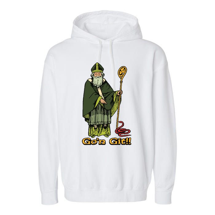 Funny Gon Git St Patrick Garment-Dyed Fleece Hoodie