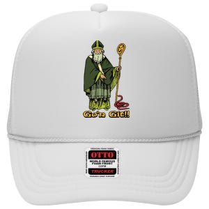 Funny Gon Git St Patrick High Crown Mesh Back Trucker Hat