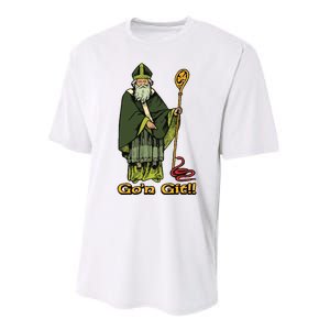 Funny Gon Git St Patrick Performance Sprint T-Shirt