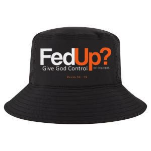 Fedup Give God Control Cool Comfort Performance Bucket Hat