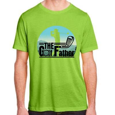 Funny Golf Graphic The Golf Father Fathers Day Golf Meaningful Gift Adult ChromaSoft Performance T-Shirt