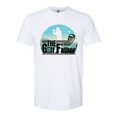 Funny Golf Graphic The Golf Father Fathers Day Golf Meaningful Gift Softstyle CVC T-Shirt