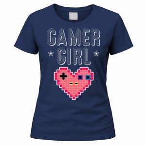 Funny Gamer Girl Gift Cute Video Games Player Women Cutens Women's T-Shirt