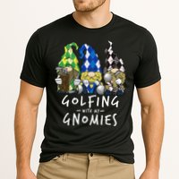 funny Golf Gnomes Golfing with My Gnomies for Golfer Cooling Performance Crew T-Shirt