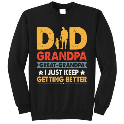 Funny Great Grandpa For Fathers Day Dad From Son Daughter Sweatshirt