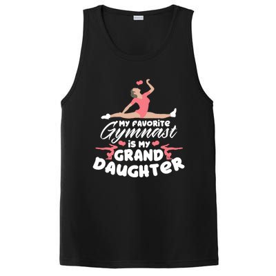 Favorite Gymnast Granddaughter Gymnastics Grandma Cute Gift PosiCharge Competitor Tank