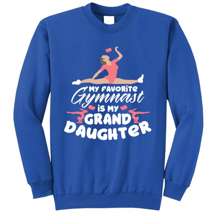 Favorite Gymnast Granddaughter Gymnastics Grandma Cute Gift Sweatshirt