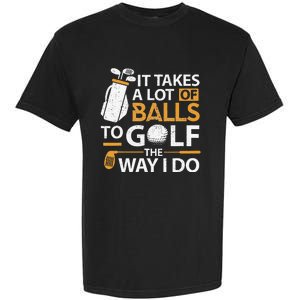 Funny Golf Golfer Golf Lover Gag Tees for Dad Garment-Dyed Heavyweight T-Shirt