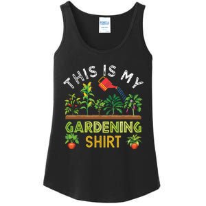 Funny Gardener Gift Plants Lover This Is My Gardening Ladies Essential Tank