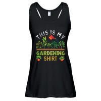 Funny Gardener Gift Plants Lover This Is My Gardening Ladies Essential Flowy Tank