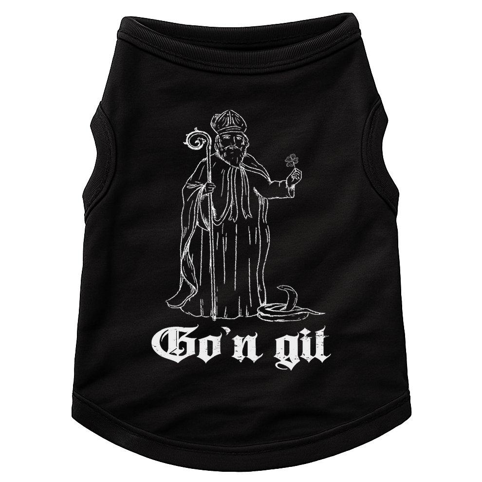 Funny GoN Git St Patrick Doggie Tank
