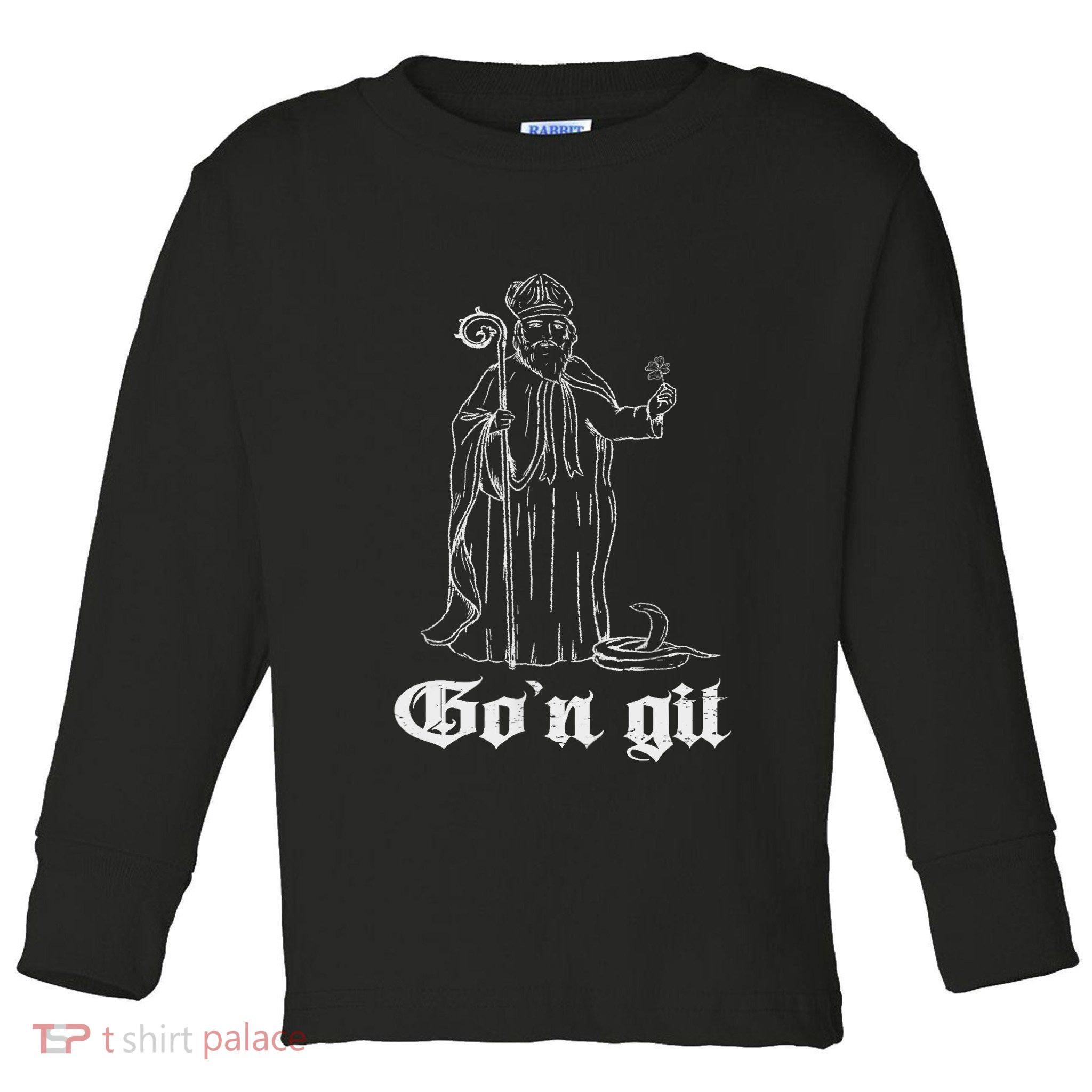 Funny GoN Git St Patrick Toddler Long Sleeve Shirt
