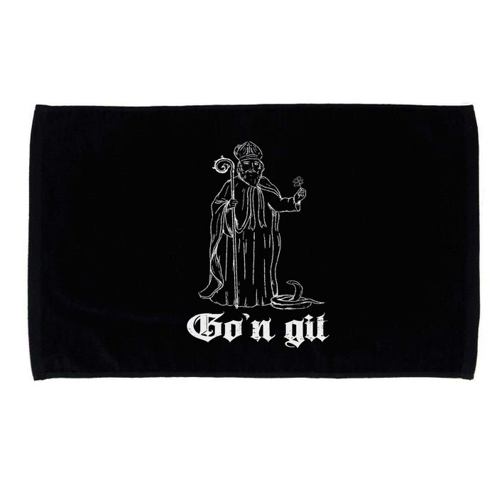 Funny GoN Git St Patrick Microfiber Hand Towel