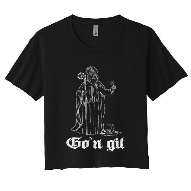 Funny GoN Git St Patrick Crop Top