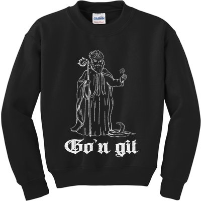 Funny GoN Git St Patrick Kids Sweatshirt