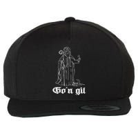 Funny GoN Git St Patrick Wool Snapback Cap