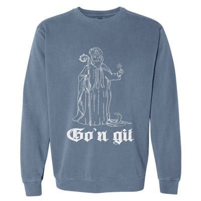 Funny GoN Git St Patrick Garment-Dyed Sweatshirt