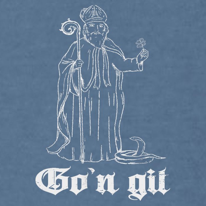 Funny GoN Git St Patrick Garment-Dyed Sweatshirt