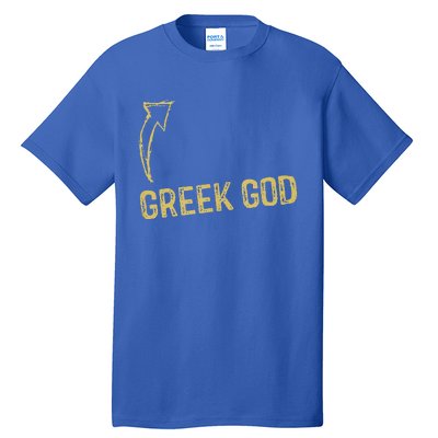 Funny Greek God Halloween Costume Funny Humor Tall T-Shirt