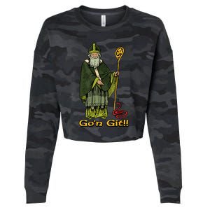 Funny GoN Git St Patrick Cropped Pullover Crew