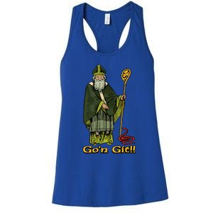 Funny GoN Git St Patrick Women's Racerback Tank