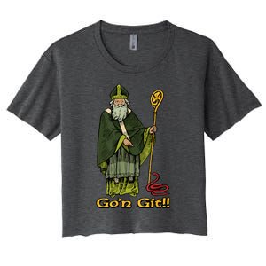 Funny GoN Git St Patrick Women's Crop Top Tee