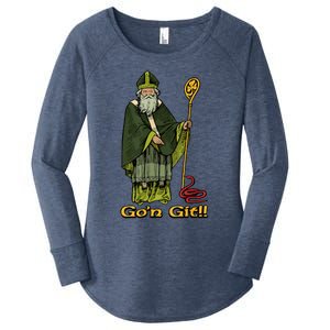 Funny GoN Git St Patrick Women's Perfect Tri Tunic Long Sleeve Shirt