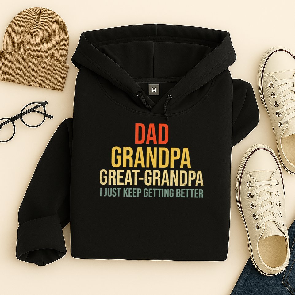 Funny Great Grandpa For Fathers Day Hoodie