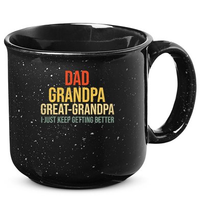 Funny Great Grandpa For Fathers Day 15oz Campfire Ceramic Mug