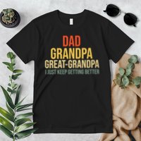 Funny Great Grandpa For Fathers Day Premium T-Shirt
