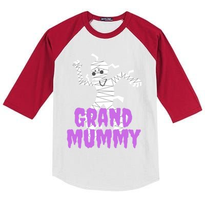 Funny Grandparents Gift Kids Colorblock Raglan Jersey