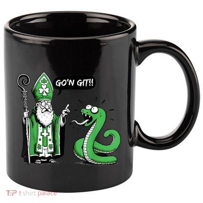 Funny Gon Git Saint St Patricks Paddys Day 11oz C Handle Ceramic Mug